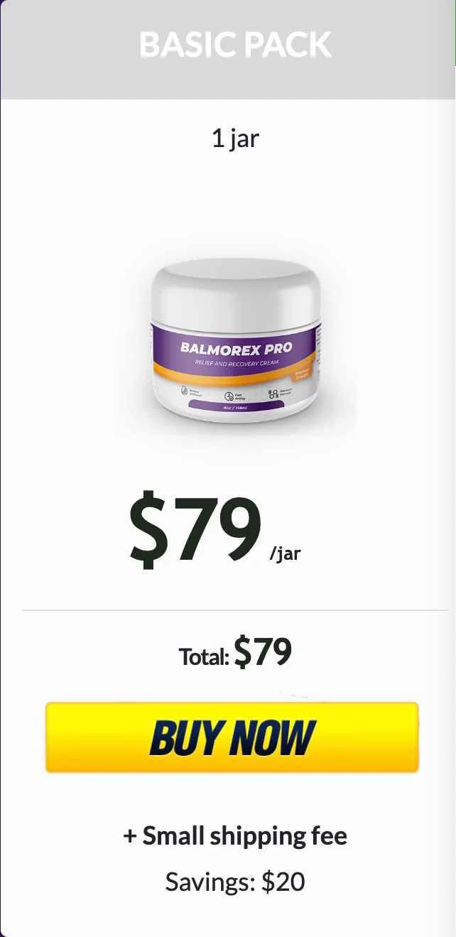 Balmorex Pro Buy 1 Jar