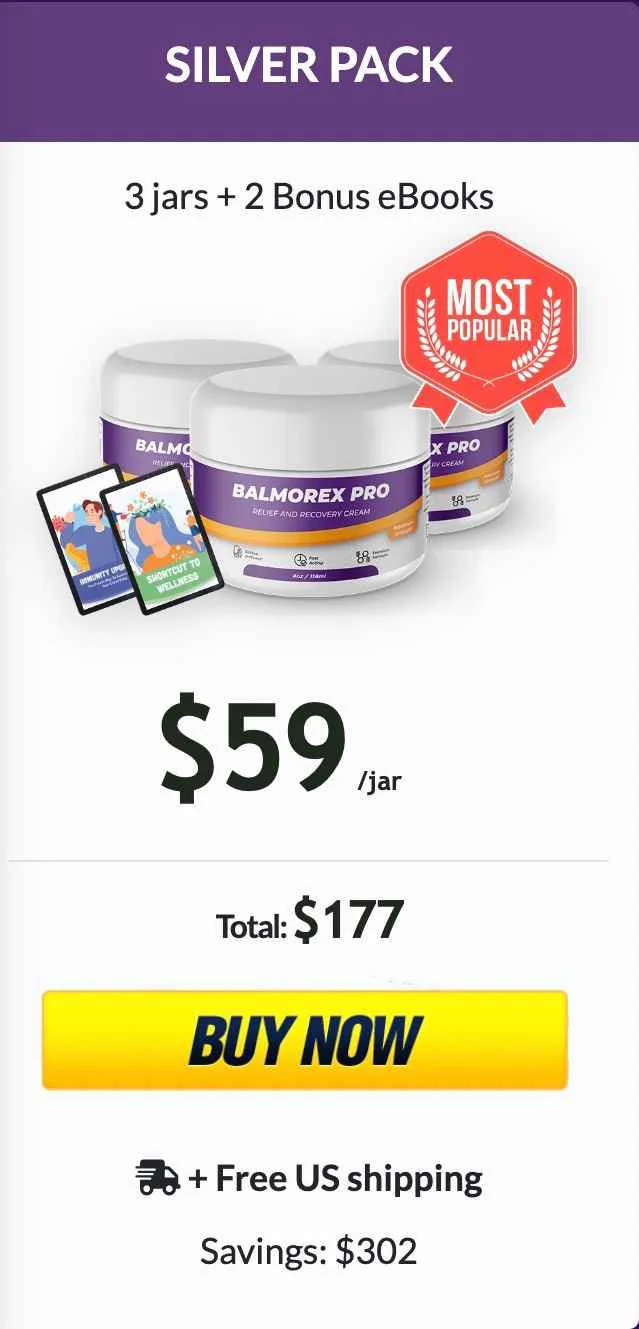 Balmorex Pro Buy 3 Jars